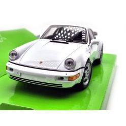 Porsche 964 turbo (2009) - biela -  Welly - 1:24
