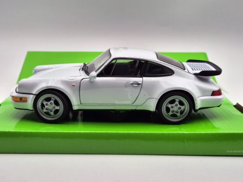 Porsche 964 turbo (2009) - biela -  Welly - 1:24