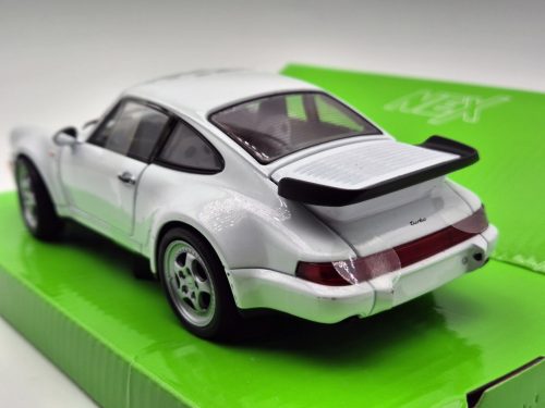 Porsche 964 turbo (2009) - biela -  Welly - 1:24