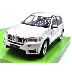 BMW X5 (2015) - biela -  Welly - 1:24
