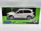 BMW X5 (2015) - biela -  Welly - 1:24