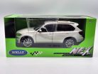 BMW X5 (2015) - biela -  Welly - 1:24