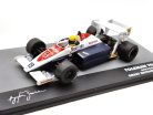 Toleman TG184 F1 #19 (1984) - Great Britain GP - Ayrton Senna - s postavičkou pilota -  Edicola - 1:43