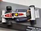 Toleman TG184 F1 #19 (1984) - Great Britain GP - Ayrton Senna - s postavičkou pilota -  Edicola - 1:43