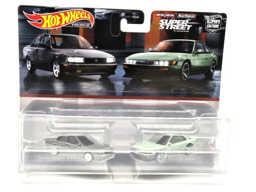 Hot Wheels Premium - Duo Pack - Nissan Sentra SE-R (1991) - Nissan Silvia S13 (1988) -  Hot Wheels - 1:64