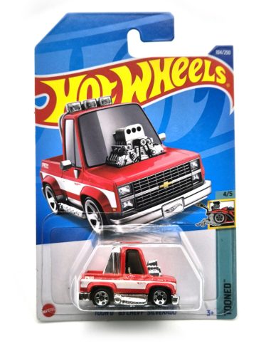 Hot Wheels Toon'D Chevy Silverado (1983) - Tooned 4/5 - 104/250 - s dlhou kartou