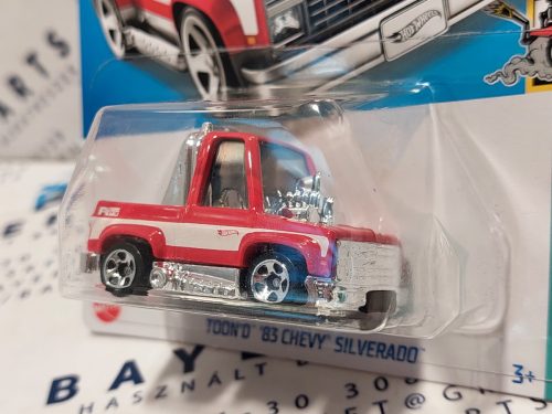 Hot Wheels Toon'D Chevy Silverado (1983) - Tooned 4/5 - 104/250 - s dlhou kartou