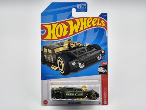 Hot Wheels Lethal Diesel - HW Rescue 2/10 - 121/250 - s dlhou kartou