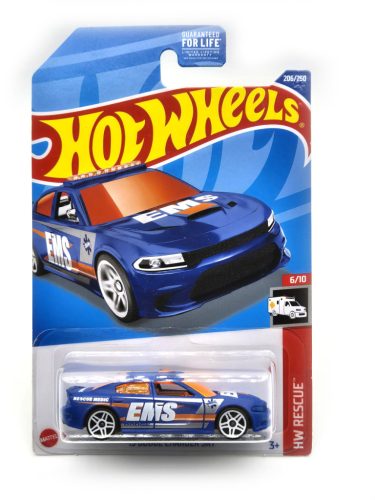 Hot Wheels Dodge Charger SRT (2015) - HW Rescue 6/10 - 206/250 - s dlhou kartou