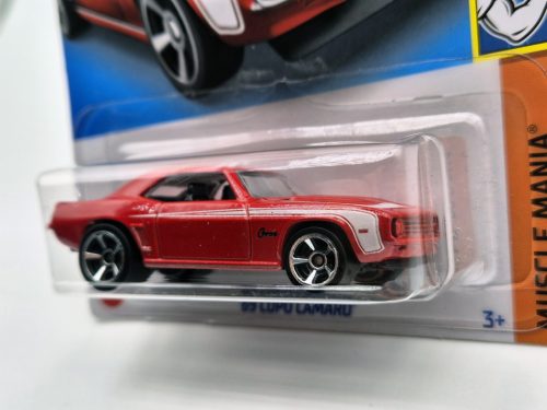Hot Wheels Copo Camaro (1969) - Muscle Mania 2/10 - 193/250 - s dlhou kartou