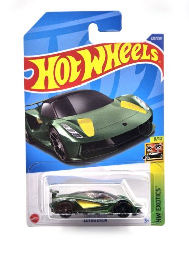Hot Wheels Lotus Evija - HW Exotics 8/10 - 229/250 - s dlhou kartou