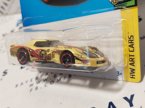 Hot Wheels Greenwood Corvette (1976) - HW Art Cars 7/10 - 65/250 - s dlhou kartou