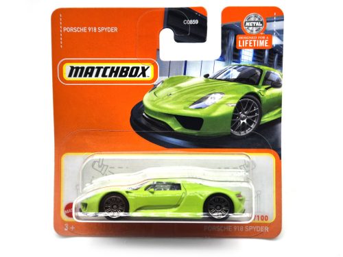 Porsche 918 Spyder - 45/100  - blistery -  Matchbox - 1:64