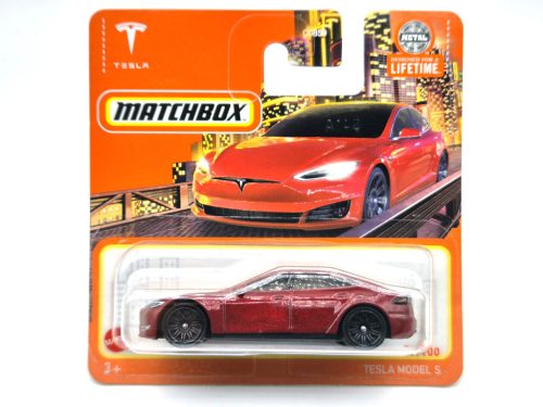 Tesla Model S - 89/100 - blistery -  Matchbox - 1:64