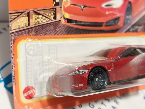 Tesla Model S - 89/100 - blistery -  Matchbox - 1:64