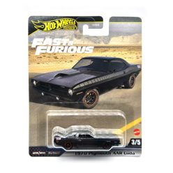   Hot Wheels Premium Fast and Furious - Rýchlo a zbesilo 3/5 - Plymouth AAR Cuda (1970)