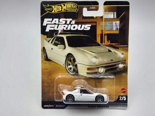 Hot Wheels Premium Fast and Furious - Rýchlo a zbesilo 2/5 - Ford RS200