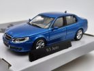 Saab 9.5 Aero (1998) - modrá  -  Cararama - 1:43