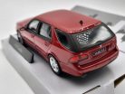 Saab 9.5 combi (1998) - červená -  Cararama - 1:43
