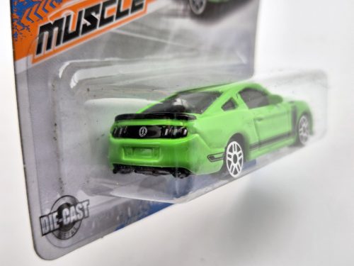 Ford Mustang Boss 302 (2013) - zelená/čierna -  Maisto - 1:64