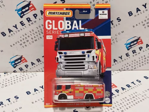 Matchbox Global Series - Scania P 360 Fire Truck hasičské auto