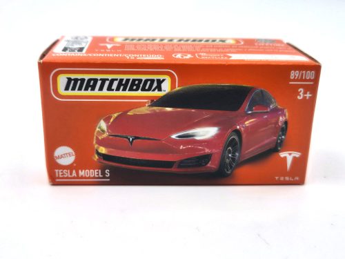 Tesla Model S - 89/100  -  Matchbox - 1:64