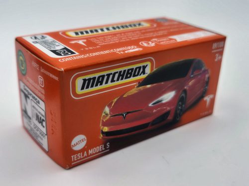 Tesla Model S - 89/100  -  Matchbox - 1:64