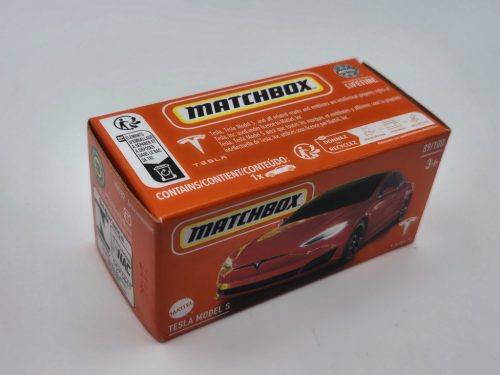 Tesla Model S - 89/100  -  Matchbox - 1:64