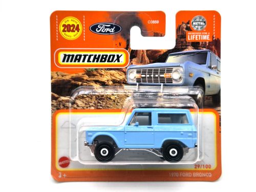 Ford Bronco (1970) - 29/100 - blistery -  Matchbox - 1:64