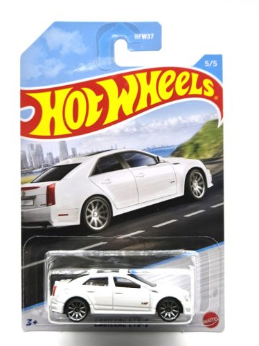 Hot Wheels Cadillac CTS-V - 5/5 - s dlhou kartou -  Hot Wheels - 1:64