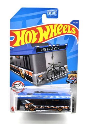 Hot Wheels Ain't Fare - HW Metro 9/10 - 77/250 - s dlhou kartou -  Hot Wheels - 1:64