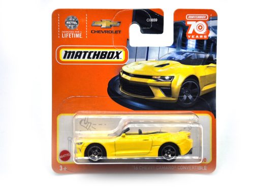 Chevy Camaro Convertible (2016) - 33/100 - blistery -  Matchbox - 1:64