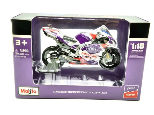 MotoGP - Ducati Desmomedici GP22 #89 (2022) motocykel - Jorge Martin -  Maisto - 1:18