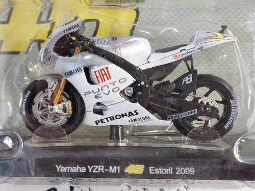MotoGP - Yamaha YZR M1 #46 (2009) motocykel  - Valentino Rossi -  Edicola - 1:18