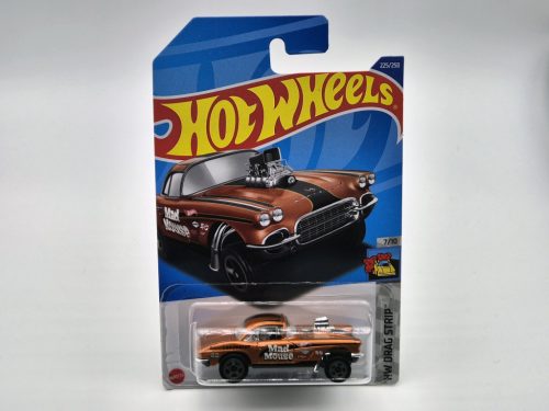 Corvette Gasser (1962) - HW Drag Strip 7/10 - 225/250  - s dlhou kartou -  Hot Wheels - 1:64
