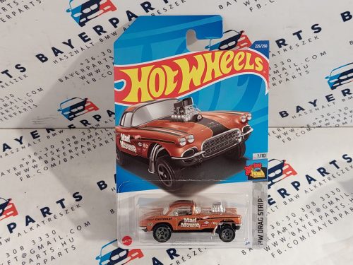 Corvette Gasser (1962) - HW Drag Strip 7/10 - 225/250  - s dlhou kartou -  Hot Wheels - 1:64