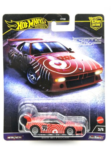 Hot Wheels Premium - Car Culture Exotic Envy - BMW M1 Procar -  Hot Wheels - 1:64