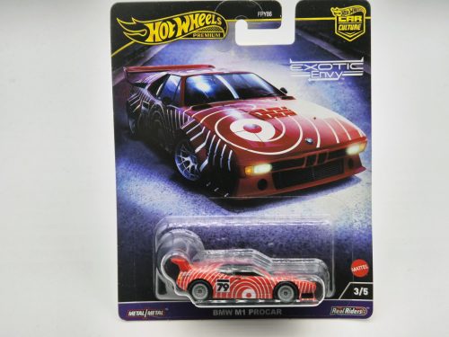 Hot Wheels Premium - Car Culture Exotic Envy - BMW M1 Procar -  Hot Wheels - 1:64