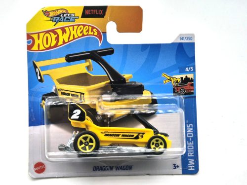 Hot Wheels Draggin Wagon - HW Ride-Ons 4/5 - 141/250 - treasure hunt - TH -   Hot Wheels - 1:64