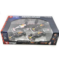   Red Bull set F1 modelov áut - 2023 RB19 Max Verstappen - 2023 RB19 Sergio Perez (Miami) - 2022 RB18 Max Verstappen - 2021 RB16B Max Verstappen (Turkish GP) -  Bburago -1:43