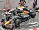 Red Bull set F1 modelov áut - 2023 RB19 Max Verstappen - 2023 RB19 Sergio Perez (Miami) - 2022 RB18 Max Verstappen - 2021 RB16B Max Verstappen (Turkish GP) -  Bburago -1:43