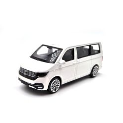   Volkswagen VW T6 T6.1 Transporter (2020) - biela -  Bburago - 1:43