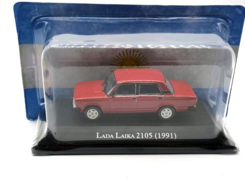Lada 2105 (1991) - červená -  Edicola - 1:43