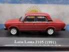 Lada 2105 (1991) - červená -  Edicola - 1:43