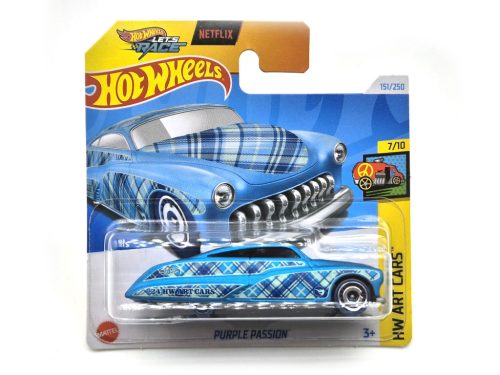 Hot Wheels Purple Passion - HW Art Cars 7/10 - 151/250 - Treasure Hunt - TH -  Hot Wheels - 1:64