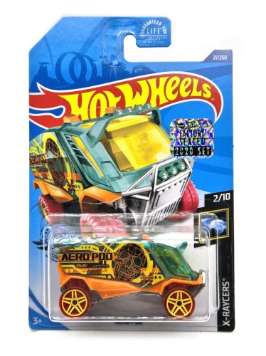Hot Wheels Aero Pod - X-Raycers 2/10 - 21/250 - s dlhou kartou -  Hot Wheels - 1:64