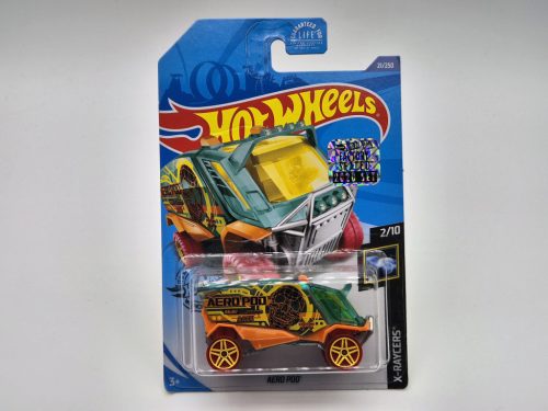 Hot Wheels Aero Pod - X-Raycers 2/10 - 21/250 - s dlhou kartou -  Hot Wheels - 1:64