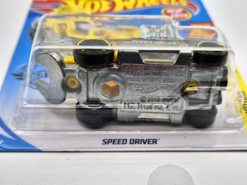 Hot Wheels Speed Driver (žltá) - Experimotocykels 3/10 - 77/250 - s dlhou kartou -  Hot Wheels - 1:64