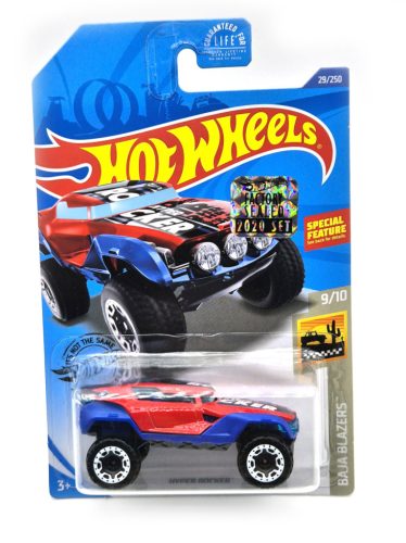 Hot Wheels Hyper Rocker - Baja Blazers 9/10 - 29/250 - s dlhou kartou -  Hot Wheels - 1:64