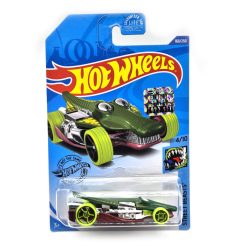  Hot Wheels Croc Rod (bordové/zelená) - Street Beasts 4/10 - 160/250 - s dlhou kartou -  Hot Wheels - 1:64